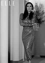 Melania Dalla Costa actress & model. Photoshoot of model Melania Dalla Costa demonstrating Fashion Modeling.Melania Dalla Costa for Elle by Marina PrinziFashion Modeling Photo #237262