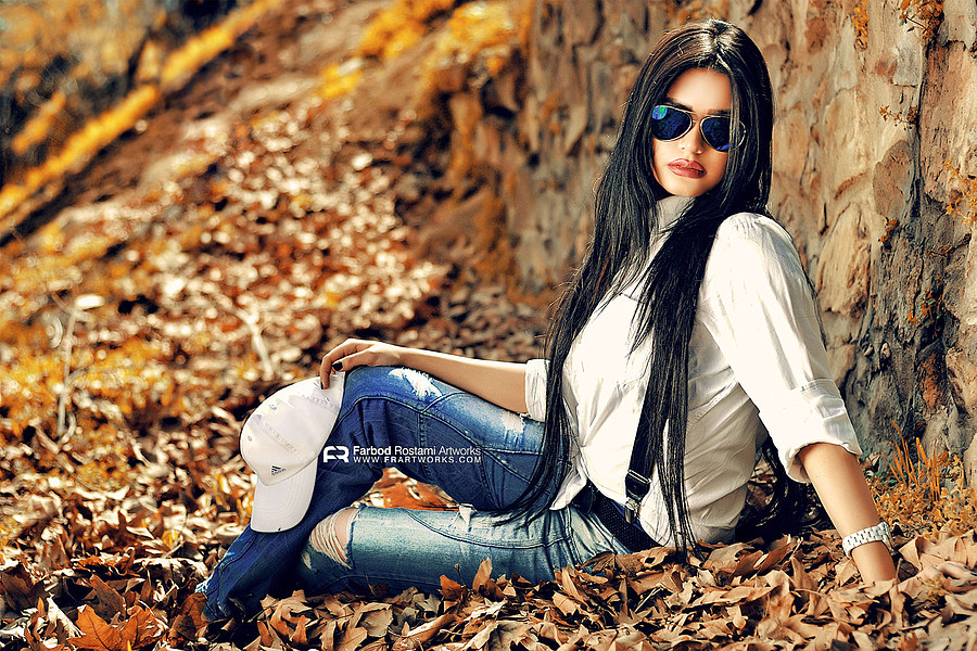 Melika Zamani model. Photoshoot of model Melika Zamani demonstrating Fashion Modeling.Fashion Modeling Photo #127873