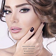 Melika Zamani model. Melika Zamani demonstrating Face Modeling, in a photoshoot with Makeup done by Atefeh Moradi.makeup Atefeh MoradiFace Modeling Photo #127918