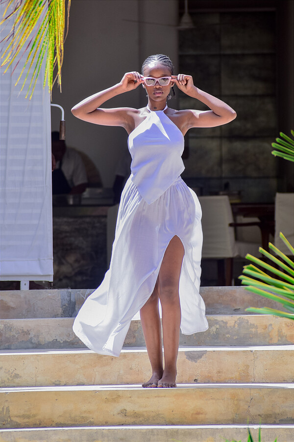 Mercy Manji model. Photoshoot of model Mercy Manji demonstrating Fashion Modeling.Mercy Manji during Billionaire Fashion Brunch December , 2024Fashion Modeling Photo #247654