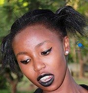 Mercy Muli model. Photoshoot of model Mercy Muli demonstrating Face Modeling.Face Modeling Photo #203710