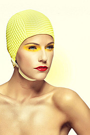 Mersina Blackman model. Photoshoot of model Mersina Blackman demonstrating Face Modeling.Face Modeling Photo #102393