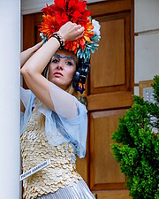 Michaela Corejova model. Photoshoot of model Michaela Corejova demonstrating Fashion Modeling.Fashion Modeling Photo #236358