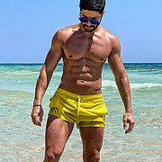 Michalis Igoumenides model. Photoshoot of model Michalis Igoumenides demonstrating Body Modeling.Body Modeling Photo #241149