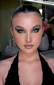 Mikaella Bratu pro makeup artist. Work by makeup artist Mikaella Bratu demonstrating Beauty Makeup.Beauty Makeup Photo #236973