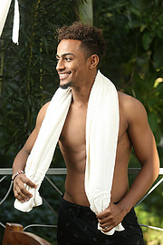 Mohamed Jamal model. Photoshoot of model Mohamed Jamal demonstrating Body Modeling.Body Modeling Photo #225959