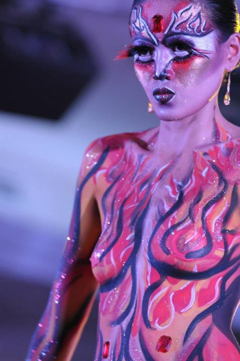 Morena Abellar makeup artist. Work by makeup artist Morena Abellar demonstrating Body Painting.Body Painting Photo #64244