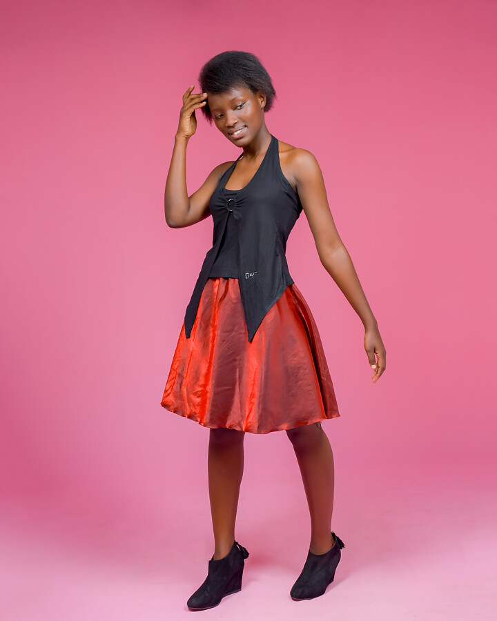 Mukeshimana M Louise model. Photoshoot of model Mukeshimana M Louise demonstrating Fashion Modeling.Fashion Modeling Photo #237836