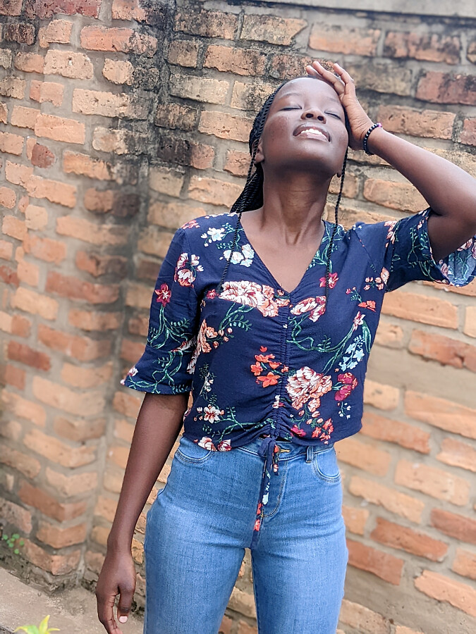 Mukeshimana M Louise model. Photoshoot of model Mukeshimana M Louise demonstrating Fashion Modeling.Fashion Modeling Photo #239641