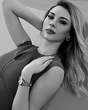 Natalia Stamuli model (Ναταλία Σταμούλη μοντέλο). Photoshoot of model Natalia Stamuli demonstrating Face Modeling.Face Modeling Photo #243632