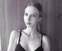 Natalia Stamuli model (Ναταλία Σταμούλη μοντέλο). Photoshoot of model Natalia Stamuli demonstrating Face Modeling.Face Modeling Photo #96519