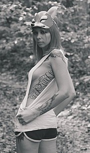 Natalie Lamonstra model (модель). Modeling work by model Natalie Lamonstra. Photo #78152