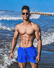Omar Khaled Hussein model. Photoshoot of model Omar Khaled Hussein demonstrating Body Modeling.Body Modeling Photo #217126