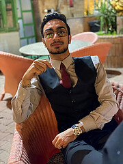 Omar Khaled model. Photoshoot of model Omar Khaled demonstrating Fashion Modeling.Fashion Modeling Photo #236952