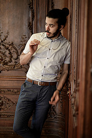 Omar Zahran model. Photoshoot of model Omar Zahran demonstrating Fashion Modeling.Fashion Modeling Photo #225558