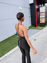 Oneza Daweti model. Photoshoot of model Oneza Daweti demonstrating Fashion Modeling.Fashion Modeling Photo #243442