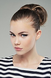 Polina Smirnova model (модель). Photoshoot of model Polina Smirnova demonstrating Face Modeling.Face Modeling Photo #111999