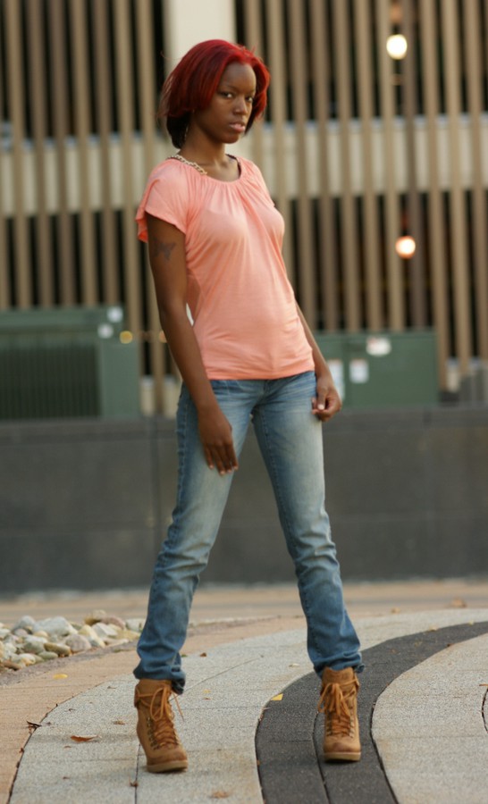 Rakia Powell model. Photoshoot of model Rakia Powell demonstrating Fashion Modeling.Fashion Modeling Photo #102610