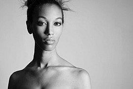 Raven Forrester model. Raven Forrester demonstrating Face Modeling, in a photoshoot by Jordan Fischels.Photographer Jordan FischelsFace Modeling Photo #159629