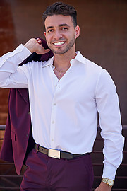 Rico Suarez model. Photoshoot of model Rico Suarez demonstrating Face Modeling.Face Modeling Photo #231661