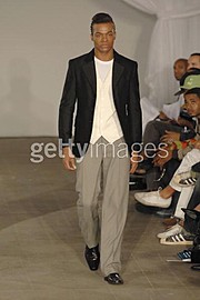 Ronnie Damiono Brown model. Photoshoot of model Ronnie Damiono Brown demonstrating Runway Modeling.Runway Modeling Photo #77634