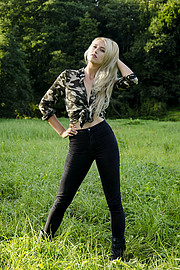 Sandra Nagrockyte model. Photoshoot of model Sandra Nagrockyte demonstrating Body Modeling.Body Modeling Photo #223216