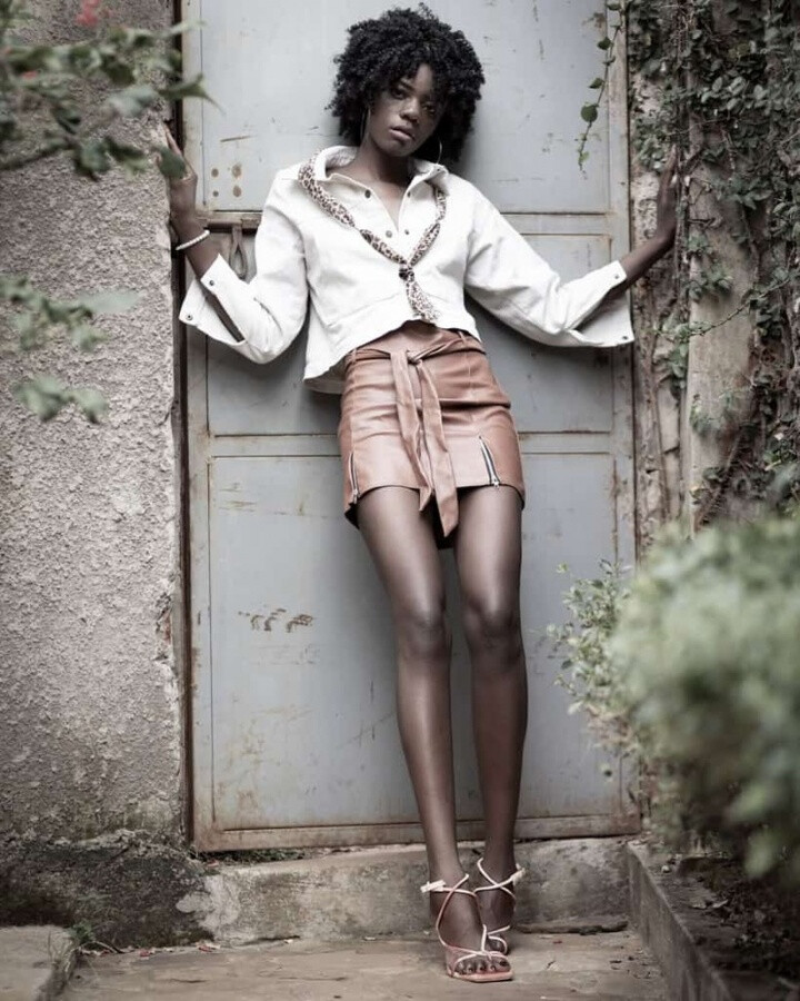 Sarah Mbilisi model. Photoshoot of model Sarah Mbilisi demonstrating Editorial Modeling.Work of artEditorial Modeling Photo #248541