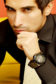 Sarhan Khan model & actor. Photoshoot of model Sarhan Khan demonstrating Face Modeling.Face Modeling Photo #222219