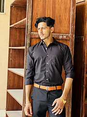 Sarmad Sajid model. Photoshoot of model Sarmad Sajid demonstrating Fashion Modeling.Sarmad: Model and content creator based in Phnom Penh, with a passion for fashion, fitness, and travel. Known for versatility and unique looks in both professional