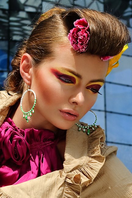 Sha Shamsi makeup artist. Work by makeup artist Sha Shamsi demonstrating Beauty Makeup.Beauty Makeup Photo #71982