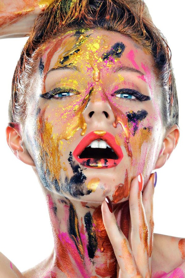 Sha Shamsi makeup artist. Work by makeup artist Sha Shamsi demonstrating Creative Makeup.Creative Makeup Photo #71996