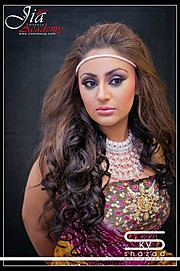 Shama Malik makeup artist. makeup by makeup artist Shama Malik. Photo #64653