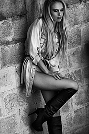 Sonia Gleis model (modèle). Photoshoot of model Sonia Gleis demonstrating Fashion Modeling.Fashion Modeling Photo #160184
