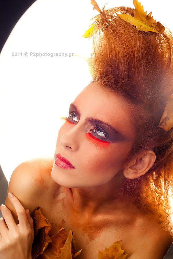 Stella Nakou makeup artist (Στέλλα Νάκου μακιγιέρ). Work by makeup artist Stella Nakou demonstrating Creative Makeup.Creative Makeup Photo #75520