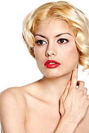 Steph Rai model & actress. Photoshoot of model Steph Rai demonstrating Face Modeling.Face Modeling Photo #109679