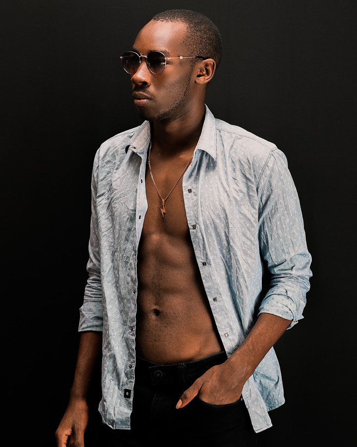 Stephen Nyakundi model. Photoshoot of model Stephen Nyakundi demonstrating Fashion Modeling.Fashion Modeling Photo #232815