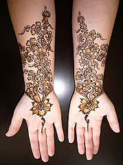 Supreet Tuteja henna & bridal makeup. makeup by makeup artist Supreet Tuteja.Henna Tattoo Photo #95014
