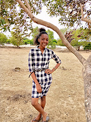 Susan Ogolla model. Photoshoot of model Susan Ogolla demonstrating Face Modeling.Face Modeling Photo #228976