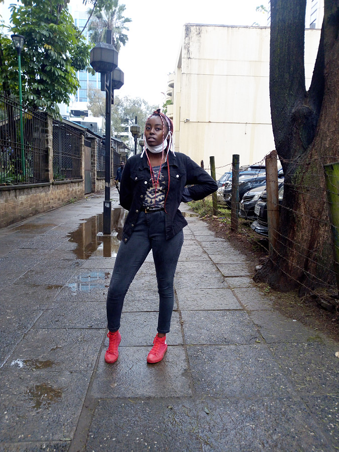 Teresiah Wanjiru model. Photoshoot of model Teresiah Wanjiru demonstrating Editorial Modeling.@Ss.l.a.k.e.s on igEditorial Modeling Photo #225932