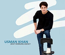 Usman Khan model. Modeling work by model Usman Khan. Photo #240048