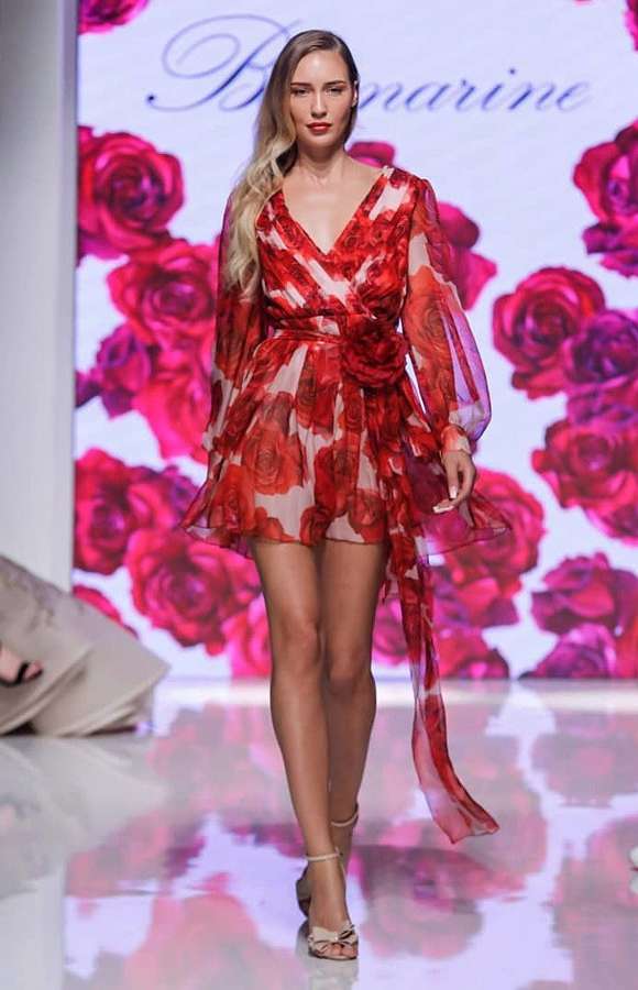 Valeria Kuzina model. Photoshoot of model Valeria Kuzina demonstrating Runway Modeling.Runway Modeling Photo #212413