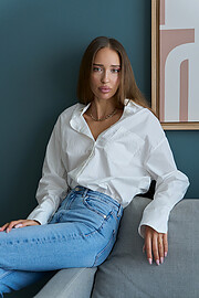 Valeria Kuzina model. Photoshoot of model Valeria Kuzina demonstrating Fashion Modeling.Fashion Modeling Photo #242963