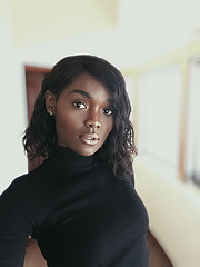 Maryanne Wairimu model. Photoshoot of model Wairimu Maryanne demonstrating Face Modeling.Face Modeling Photo #207804