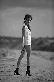 Yana Altshuler model. Photoshoot of model Yana Altshuler demonstrating Fashion Modeling.Fashion Modeling Photo #54523