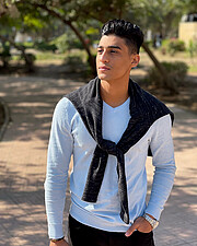 Youssef Zidan model. Photoshoot of model Youssef Zidan demonstrating Fashion Modeling.Fashion Modeling Photo #235733