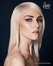 Yulia Agafonova model (μοντέλο). Photoshoot of model Yulia Agafonova demonstrating Face Modeling.Face Modeling Photo #186797
