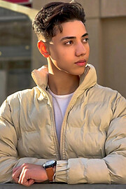 Zyad Mohamed model. Photoshoot of model Zyad Mohamed demonstrating Face Modeling.Face Modeling Photo #246434